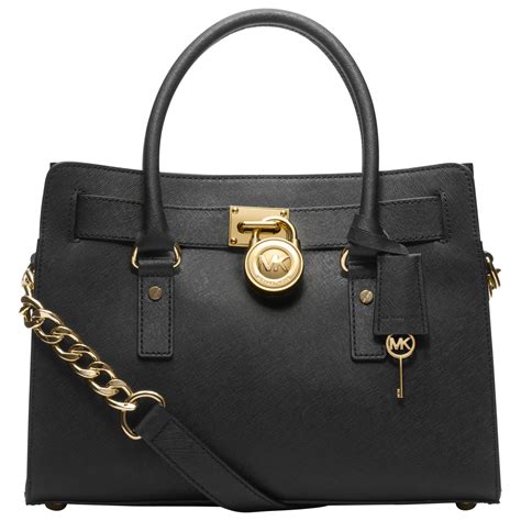 michael kors nouveau hamilton sm satchel black|michael kors studded satchels.